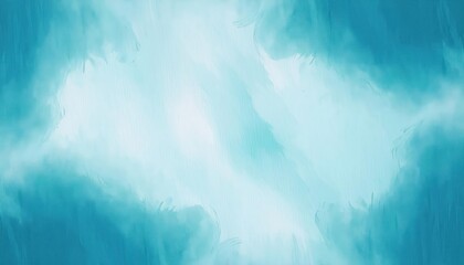 Naklejka premium serene abstract blue gradient watercolor texture with soft brushstrokes ideal for background, branding, and minimalistic designs