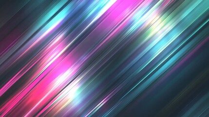 Fototapeta premium Stunning Abstract Diagonal Lines with Vibrant Colors
