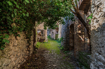Pesche, Molise. The Ancient Village