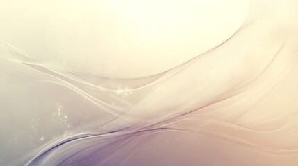 Fototapeta premium Abstract Beige Waves with Subtle Sparkle
