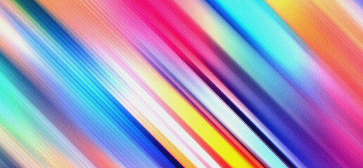 Obraz premium Radiant abstract textures showcasing harmonious colorful waves