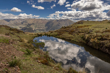 Naklejka premium Landscapes of the Sacred Valley of the Incas, Cusco - Peru