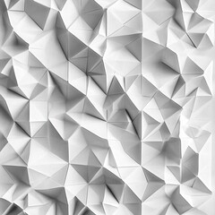 Obraz premium Geometric Paper Reliefs: A Stunning Abstract Wall Art
