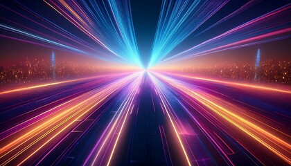 Obraz premium fiber optic concept background graphic resource
