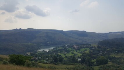 Fototapeta premium High mountain view 