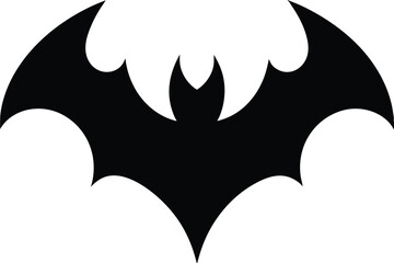 Bat silhouette vector design