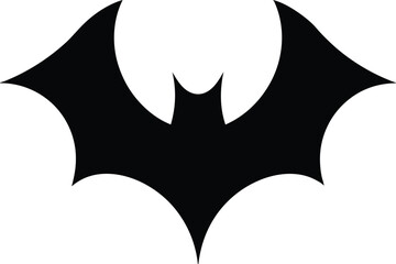 Bat silhouette vector design