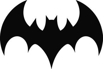 Bat silhouette vector design