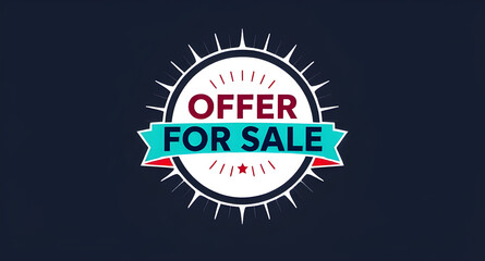 'offer for sale' illustrated  design business ads for promoting sales ,offer,sale,promotion