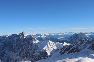 Ski resort in Austria in winter season