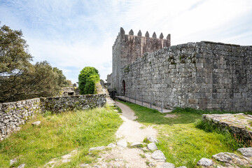 the medieval castle of Lindoso, municipality of Ponte da Barca, district of Viana do Castelo, Portugal