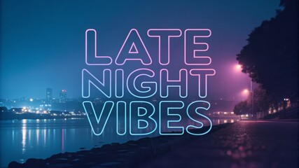 Late night serenity city by the river photography urban landscape nighttime calmness relaxing vibes