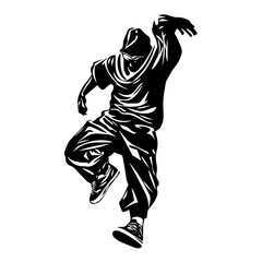 Fototapeta premium hip-hop dancers in action