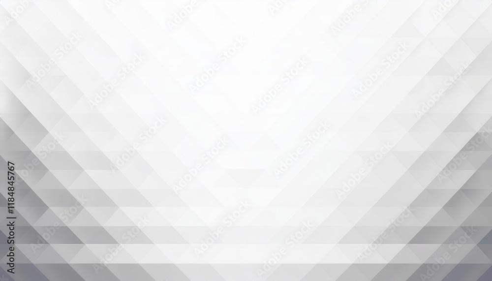 Poster diagonal abstract white and gray geometric background with layered lines for modern design projects, presentations, or minimal branding