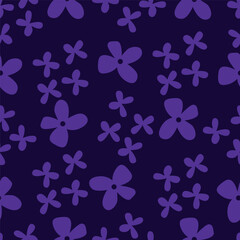 Beautiful seamless pattern with floral background.