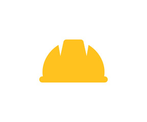 Construction Hard hat, helmet to wear at work icon. Concept of construction vector design and illustration.