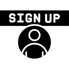 Sign Up Icon