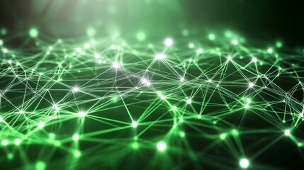 Digital circuits forming glowing networks in green, technological and sleek Illustration --chaos 10 --ar 16:9 --style raw --stylize 0 --v 6.1 Job ID: a6daad9d-5a3c-4e37-84fd-c81e02b225e8