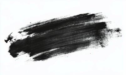 Grunge Brush strokes isolated on white
