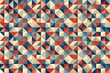 Geometric triangle pattern. vintage aesthetic.