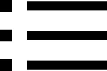 Obraz premium Hamburger web and mobile app menu icon. Navigation bar with three horizontal bars, squares, dots and ellipsis. Template navigation, Icon, dropdown button web symbol. Vector illustration.