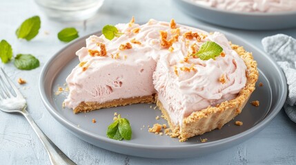 Pink Ice Cream Tart: A Delightful Summer Treat