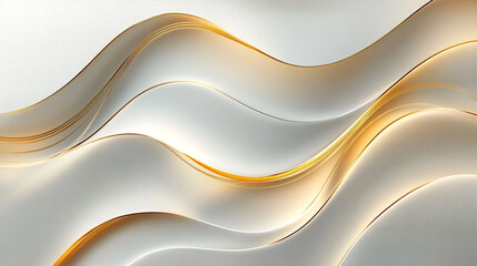 Obraz premium Elegant wave patterns in soft shades create a serene and modern atmosphere