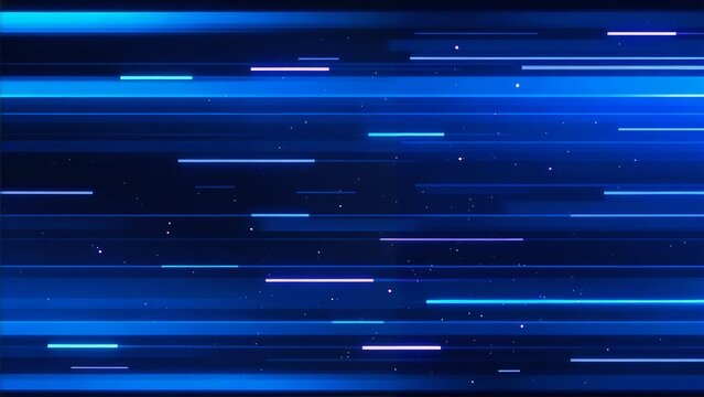 An abstract background featuring dynamic blue stripes flowing in an energetic wave-like pattern. The design captures the essence of movement and vitality, with vibrant gradients and glowing effects 