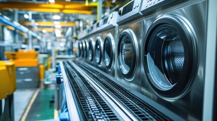 Industrial Washing Machine Assembly Line