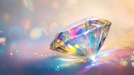 Crystal light rainbow hologram background with transparent overlay effect. Realistic vector illustration set of prism iridescent gradient textures. diamond or glass sun spectrum refraction with sparks