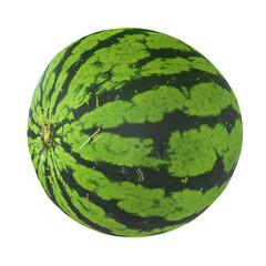 watermelon isolated on transparent background