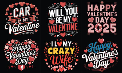 Unique Valentine's Day T-Shirt Designs A Bundle of Love
