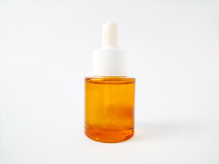 Fototapeta premium skin care product bottles isolated on white background