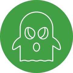 Ghosts icon single vector illustration