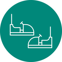 Cars Fighting icon single vector illustration