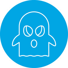 Ghosts icon single vector illustration