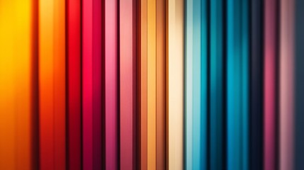 Obraz premium Colorful parallel lines creating a vibrant spectrum background