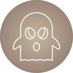 Ghosts icon single vector illustration