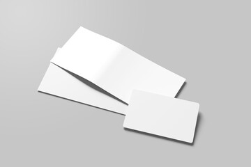 Minimalist Money and Credit Card Mockup for showcasing your design to clients