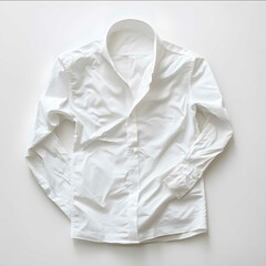 White shirt unfolded