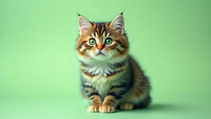 Obraz premium cat with eyes