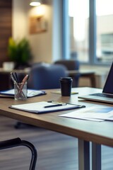 Naklejka premium Innovative technology solutions for efficient doctor office meetings and business operations