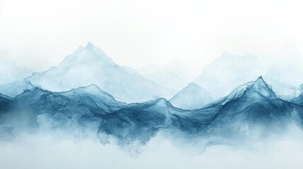 Abstract Watercolor Art with Grainy Texture: Creative Design, Artistic Expression, Visual Aesthetics, and Modern Digital Art