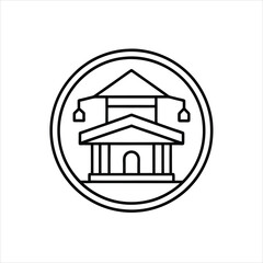 Education Glyph Icon Vector Art on White Background