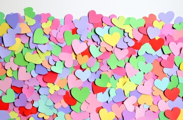 Fototapeta premium Valentine's Day inspiration. Retro heart love design