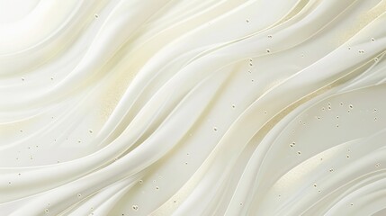 Fototapeta premium White Gold Background with delicate flecks, Upper Curve