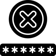 Password Denial Icon