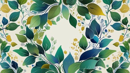 An intricate abstract pattern of stylized shapes and flowing lines, blending vibrant colors and complex designs to create a visually captivating artwork that evokes creativity and modern artistic expr