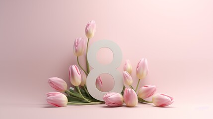 Postcard for International Women's Day.