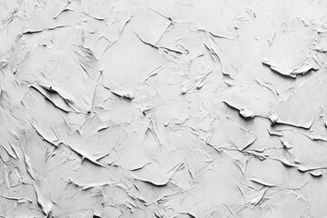 Obraz premium Elegant gray Texture of embossed white wall. Plaster strokes of a spatula.
